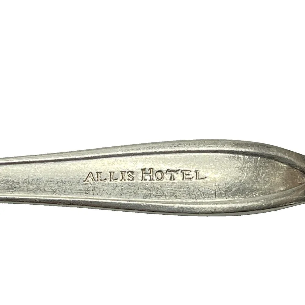Allis Hotel Vintage 1930s International‎ Silver Co Silverplate Cocktail Fork